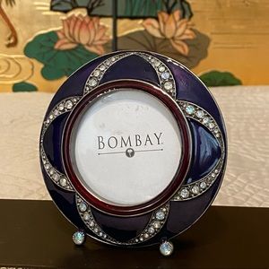 Enamel and Jeweled picture frame- Bombay Company